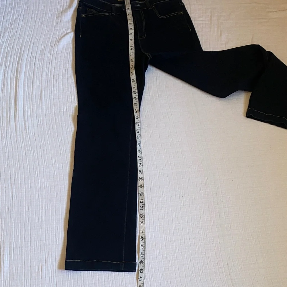 MICHAEL KORS Women's Dark Blue Straight Leg Jeans